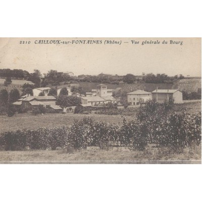 Cailloux-sur-Fontaines - Vue Générale du Bourg 
